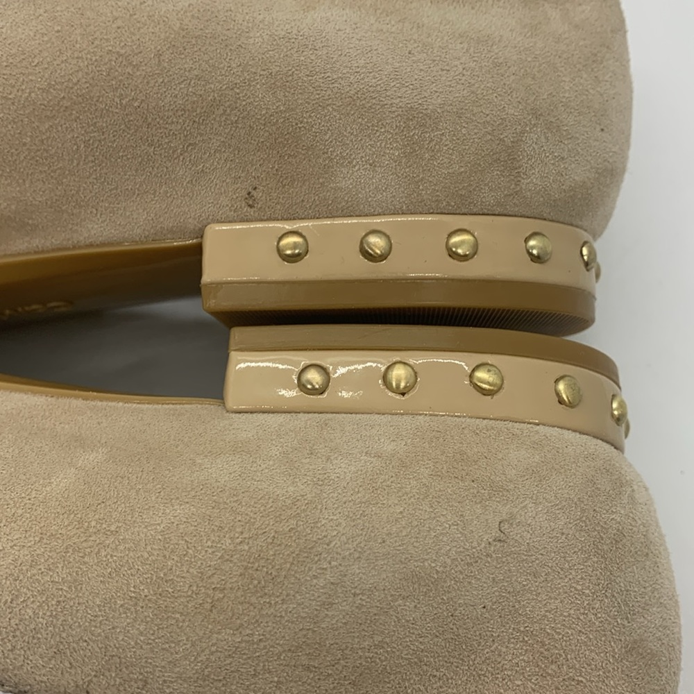 NWOB Calvin Klein Frederica studded flat